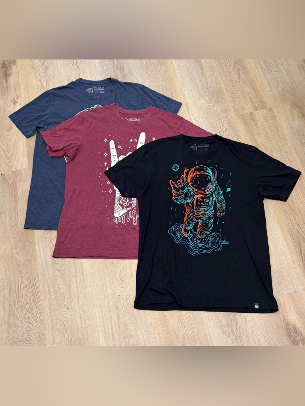 Into The AM Mixed Graphic Short-Sleeve Men's T-Shirt Bundle